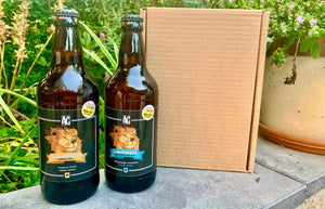 Twee biertjes in cadeauverpakking